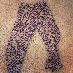 Cheetah pj pants